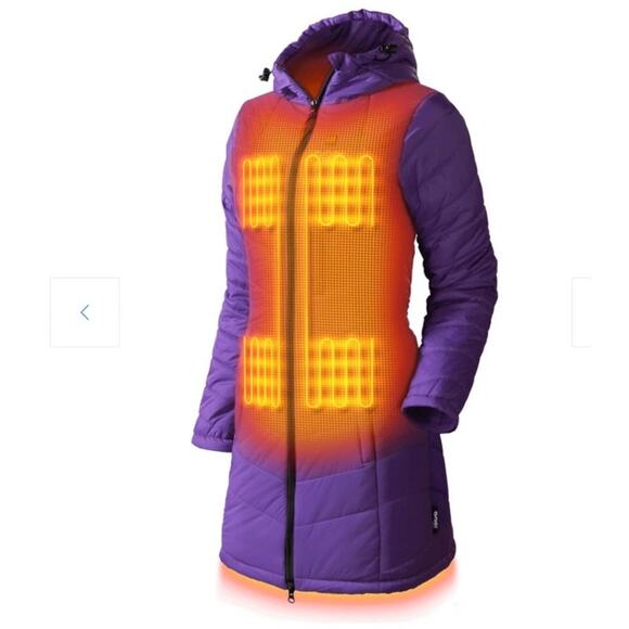 Victoria Women's Heated Coat size M - Picture 6 of 11